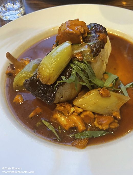 Cod and girolles at The Palmerston, September 2025 The Palmerston