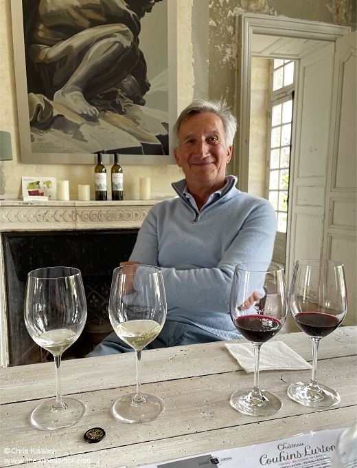 Jacques Lurton at Couhins-Lurton, in 2026 Tradition & Innovation: A Famille André Lurton Tasting