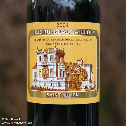Château Ducru-Beaucaillou 2004 Chateau Leoville-Poyferre 2004
