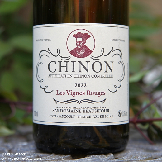 Domaine Beauséjour Chinon Les Vignes Rouges 2022 Domaine Beauséjour Chinon Les Vignes Rouges 2022