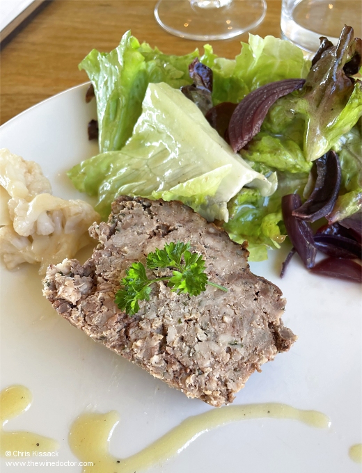 Terrine du cochon at La Table du Pressoir, Domaine Grosbois, June 2026 La Table du Pressoir