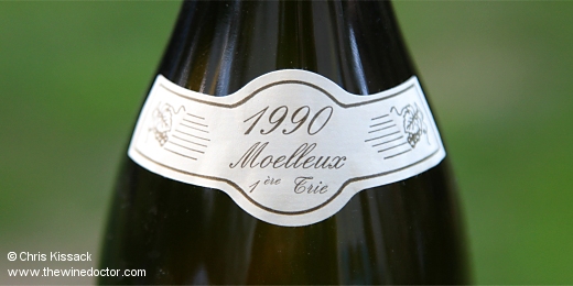 Domaine Huet Vouvray Le Haut Lieu Moelleux Première Trie 1990 Domaine Huet Vouvray Le Haut Lieu Moelleux Première Trie 1990